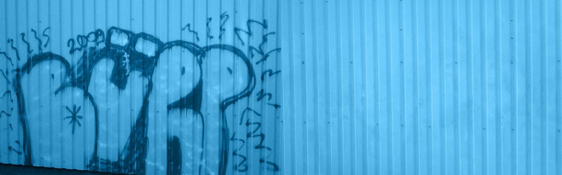 Soodalla pystytään poistamaan graffiteja